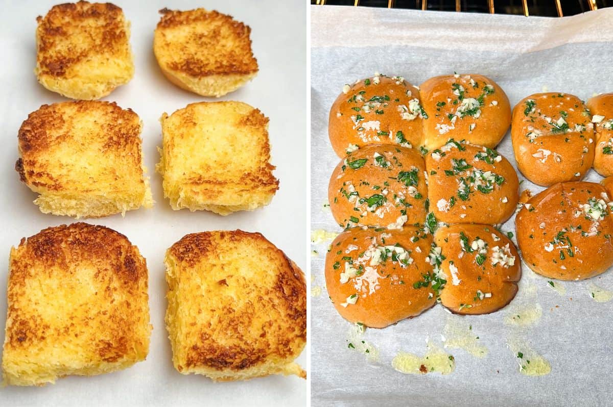 toasted slider buns