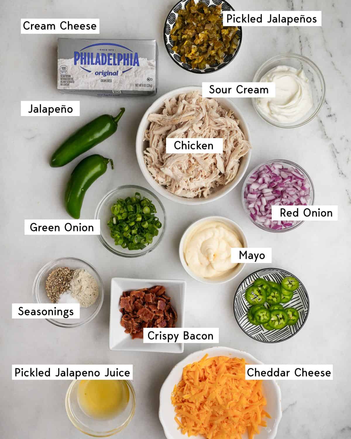 ingredients needed for chicken salad