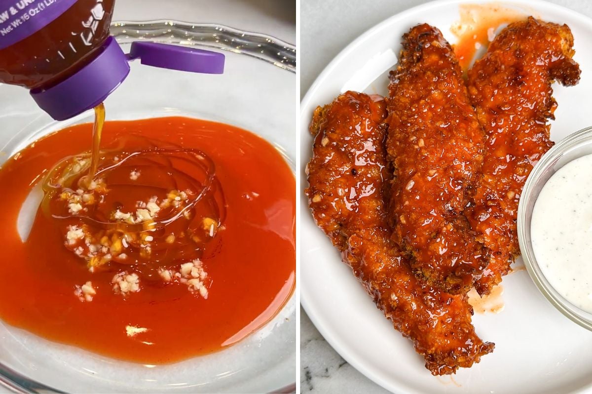 how to make honey buffalo sauce for chicken tenders