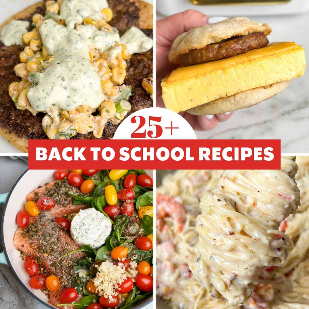 back to school recipes