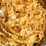 featured image of pumpkin alfredo with hot honey