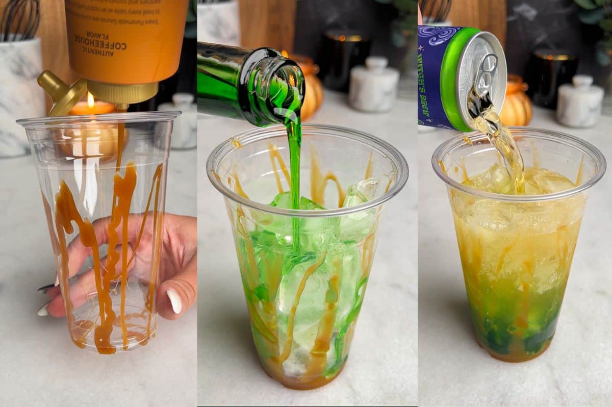 how to make dirty witches brew in the first 3 steps