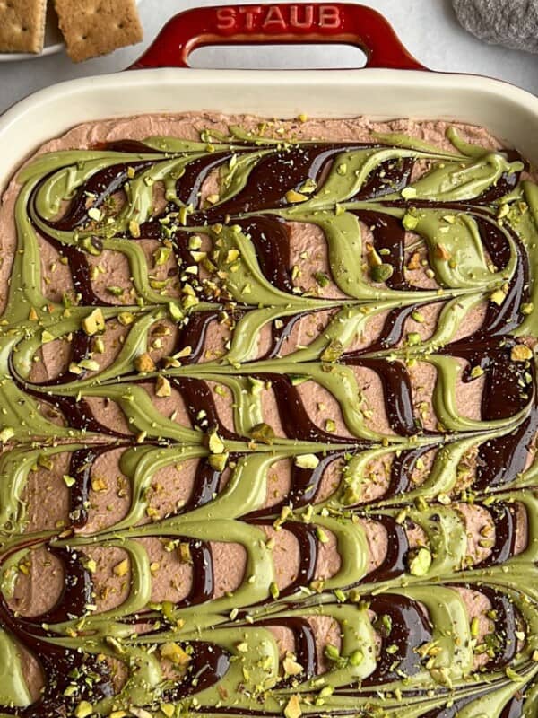 Featured image for Dubai chocolate cheesecake.