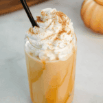 featured image for creamy fall beverage with whipped cream