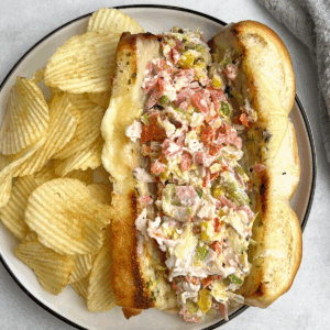 chopped italian grinder sandwich