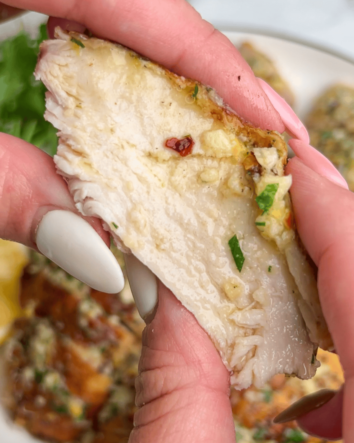 sliced turkey showing the juices