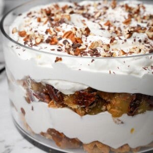 featured image for the viral pecan pie trifle