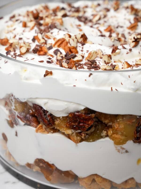 featured image for the viral pecan pie trifle