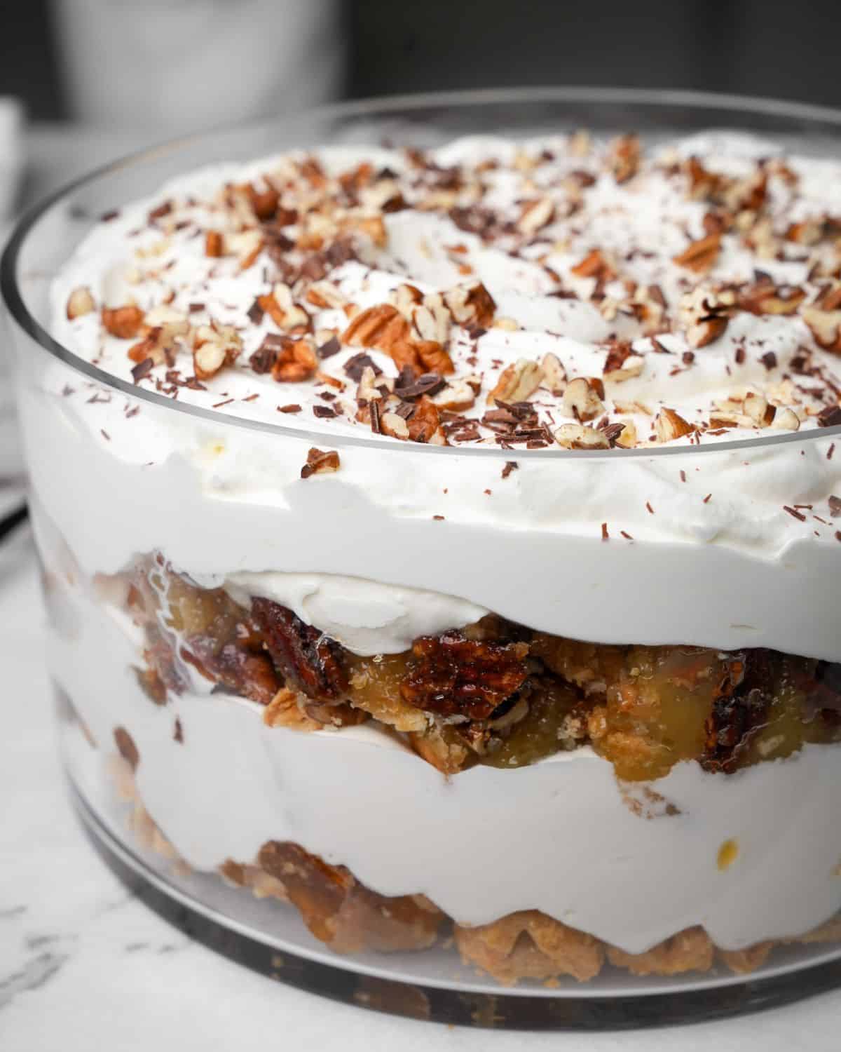 featured image for pecan pie trifle