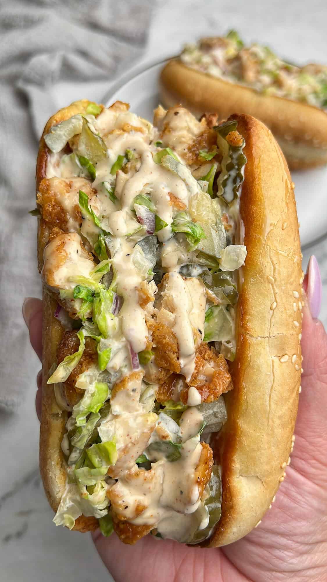 featured image for chicken chopped sandwiches