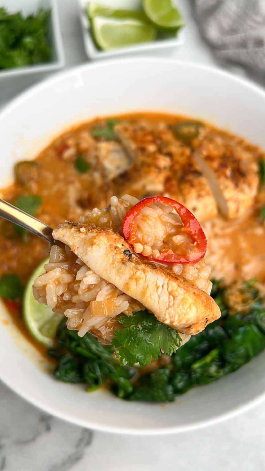 Brothy Sticky Rice Thai Coconut Brothy Rice - Bad Batch Baking