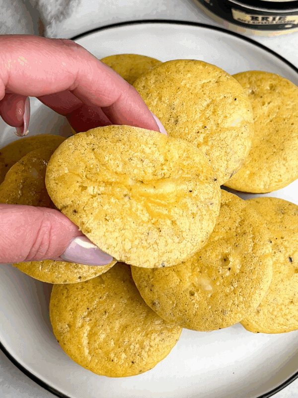 egg bites sitting on a plate