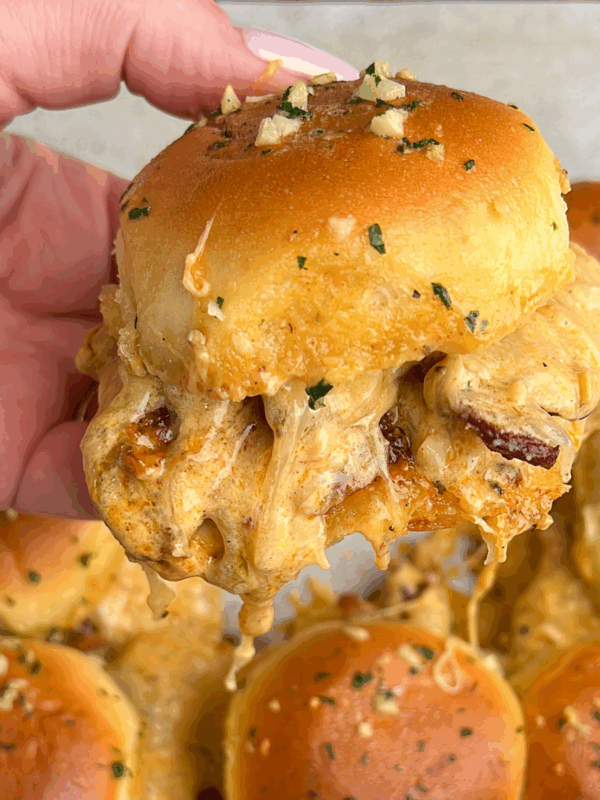 chicken alfredo sliders featured image