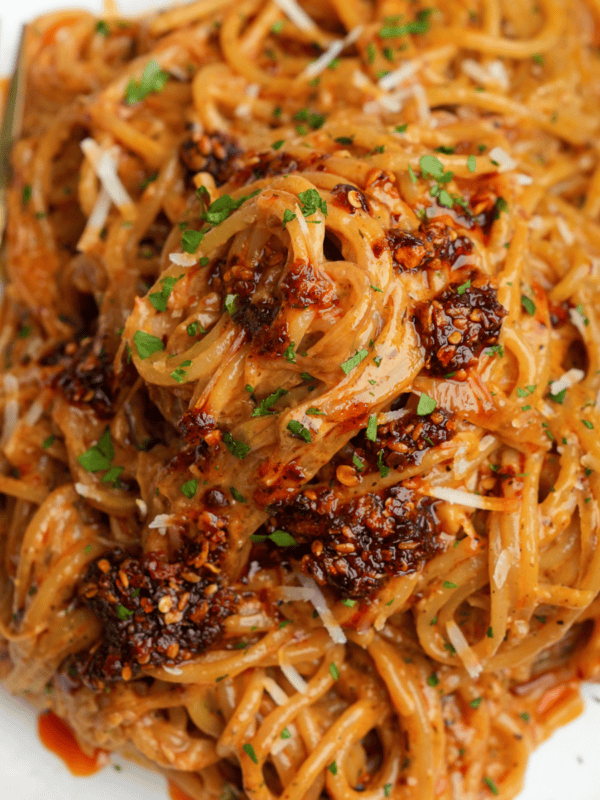 caramelized onion pasta