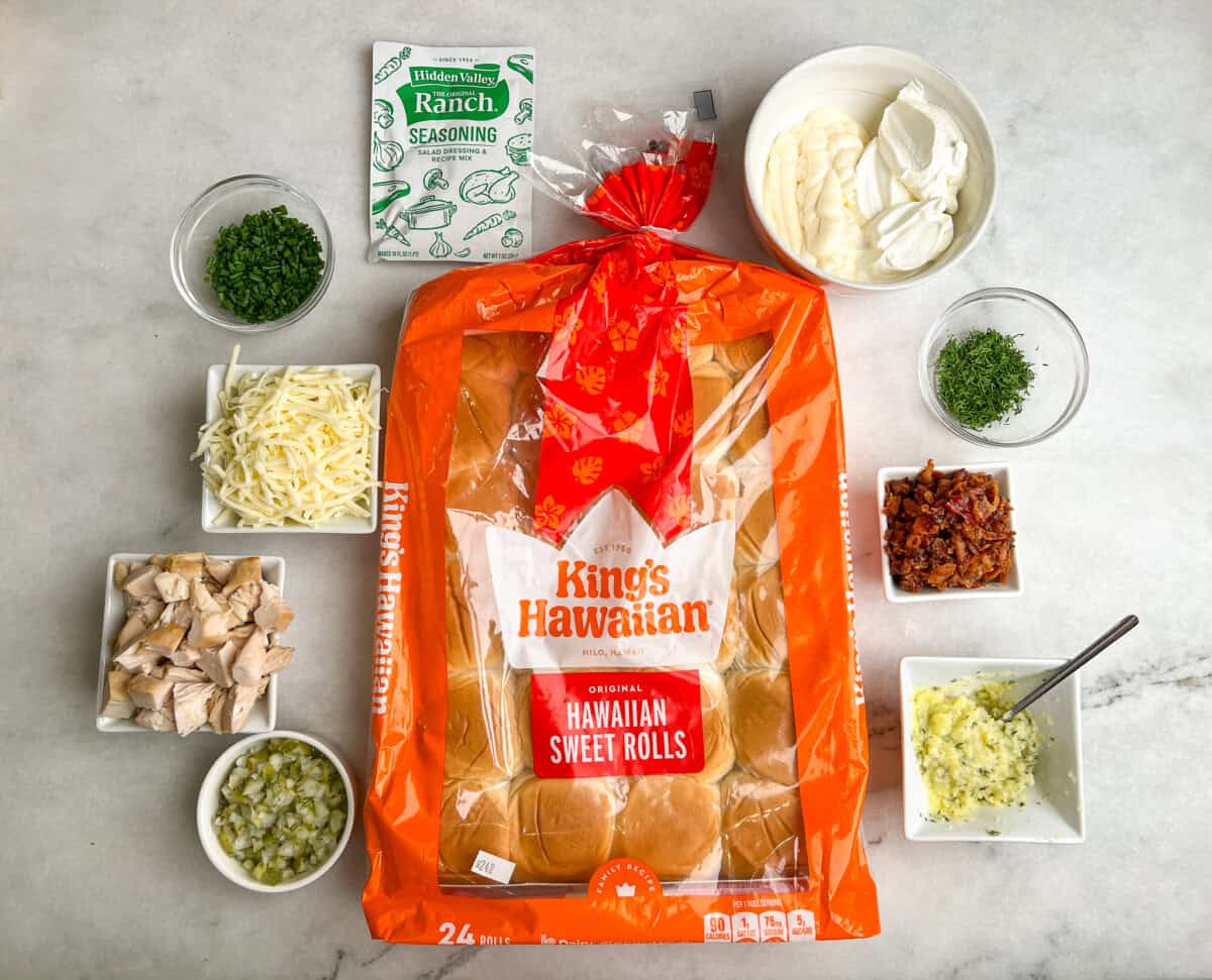 ingredients for pickle pizza laid out on a table