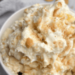 featured image of pound cake banana pudding in a bowl