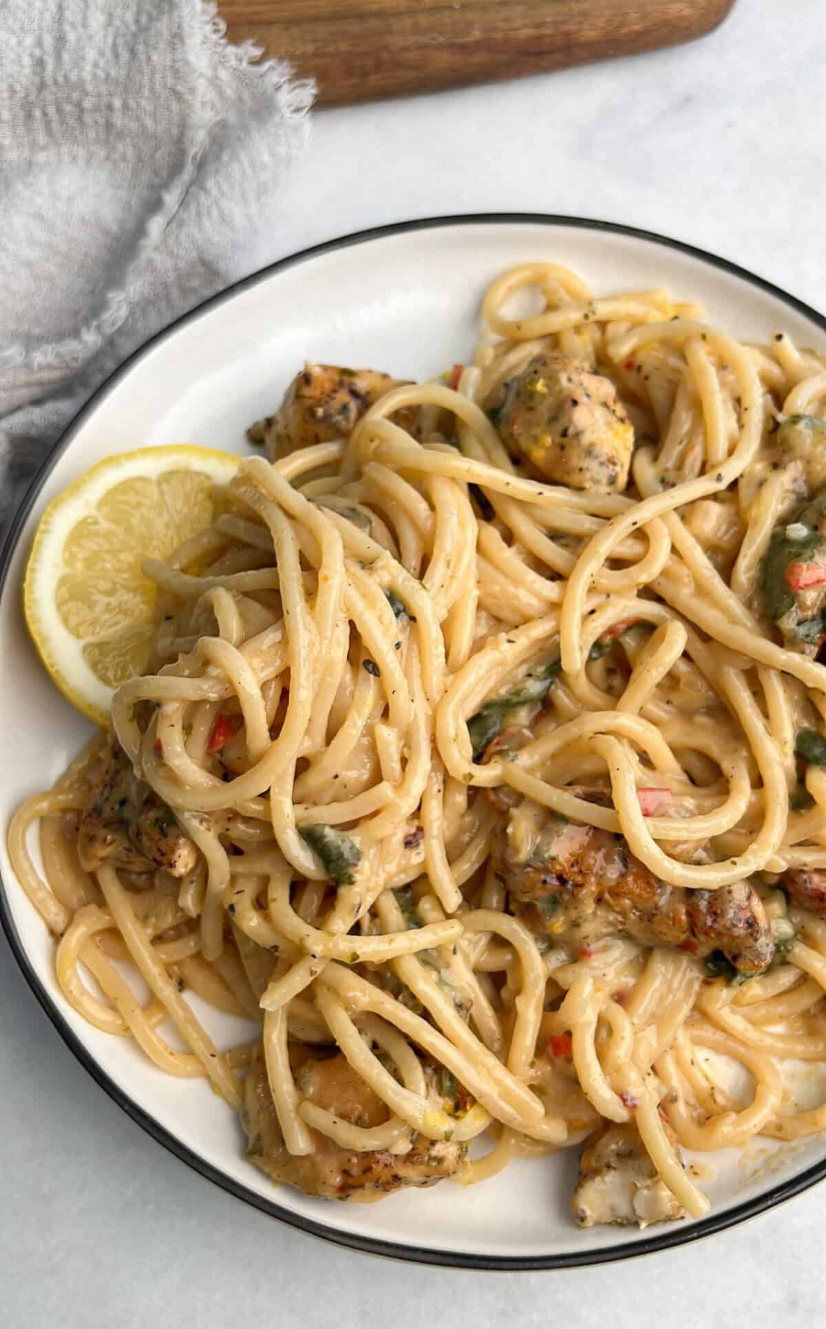 one pot chicken scampi