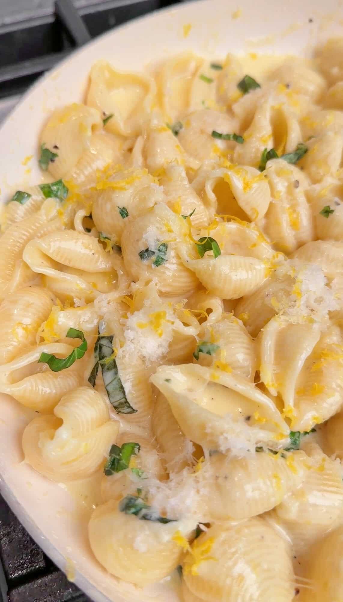 creamy pasta al limon