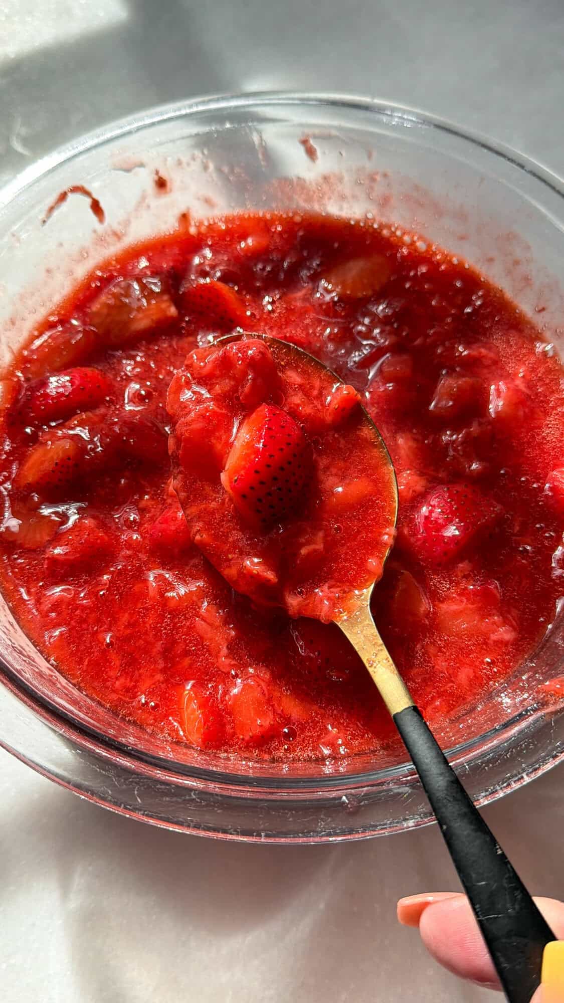 strawberry filling for strawberry shortcake cheesecake delight