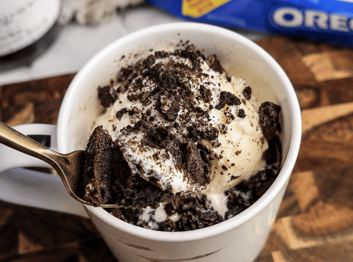 oreo mug cake