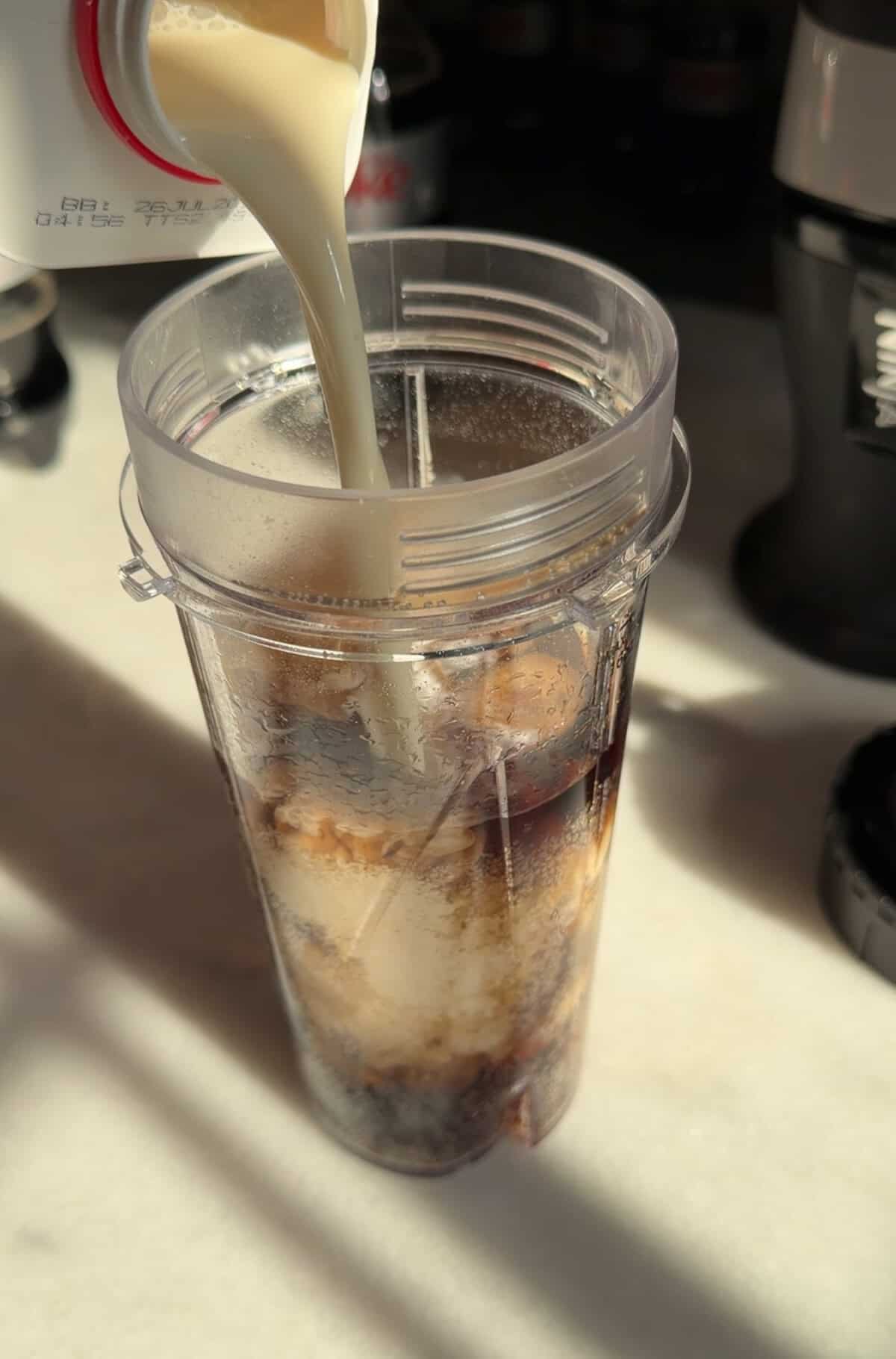 creamer added to whipped diet coke