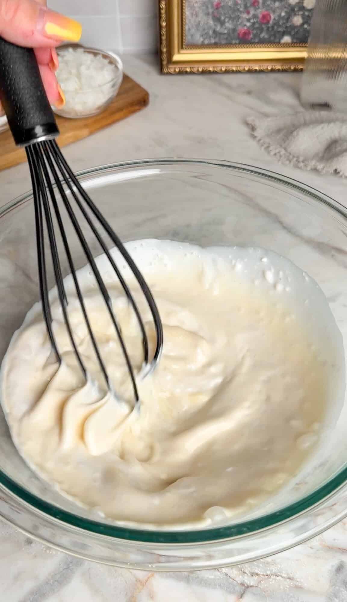 milk soak for coconut cake