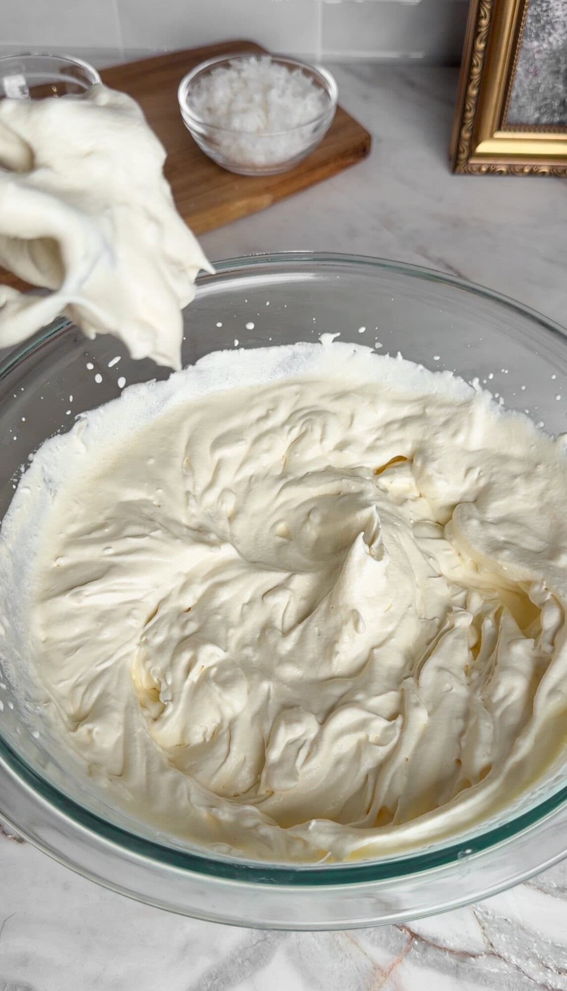 coconut whipped cream for coconut cake