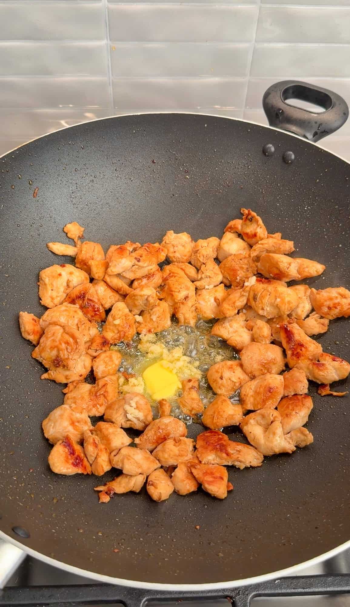 cooking chicken in garlic butter