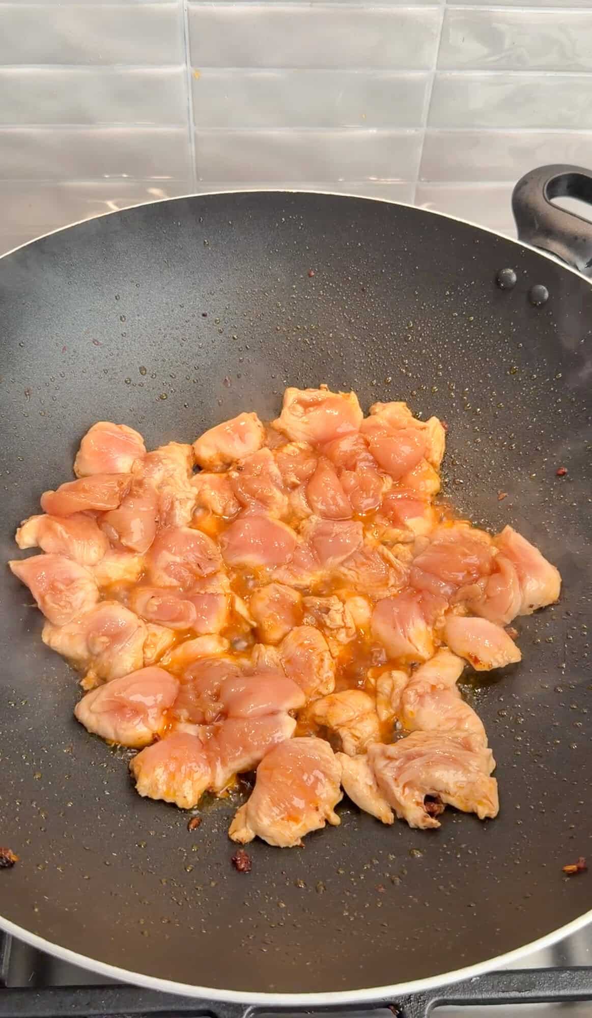 cooking chicken for dirty cabbage
