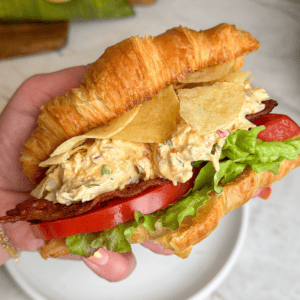 featured image for pepperoncini chicken salad
