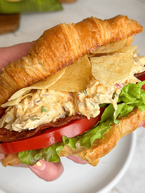 featured image for pepperoncini chicken salad