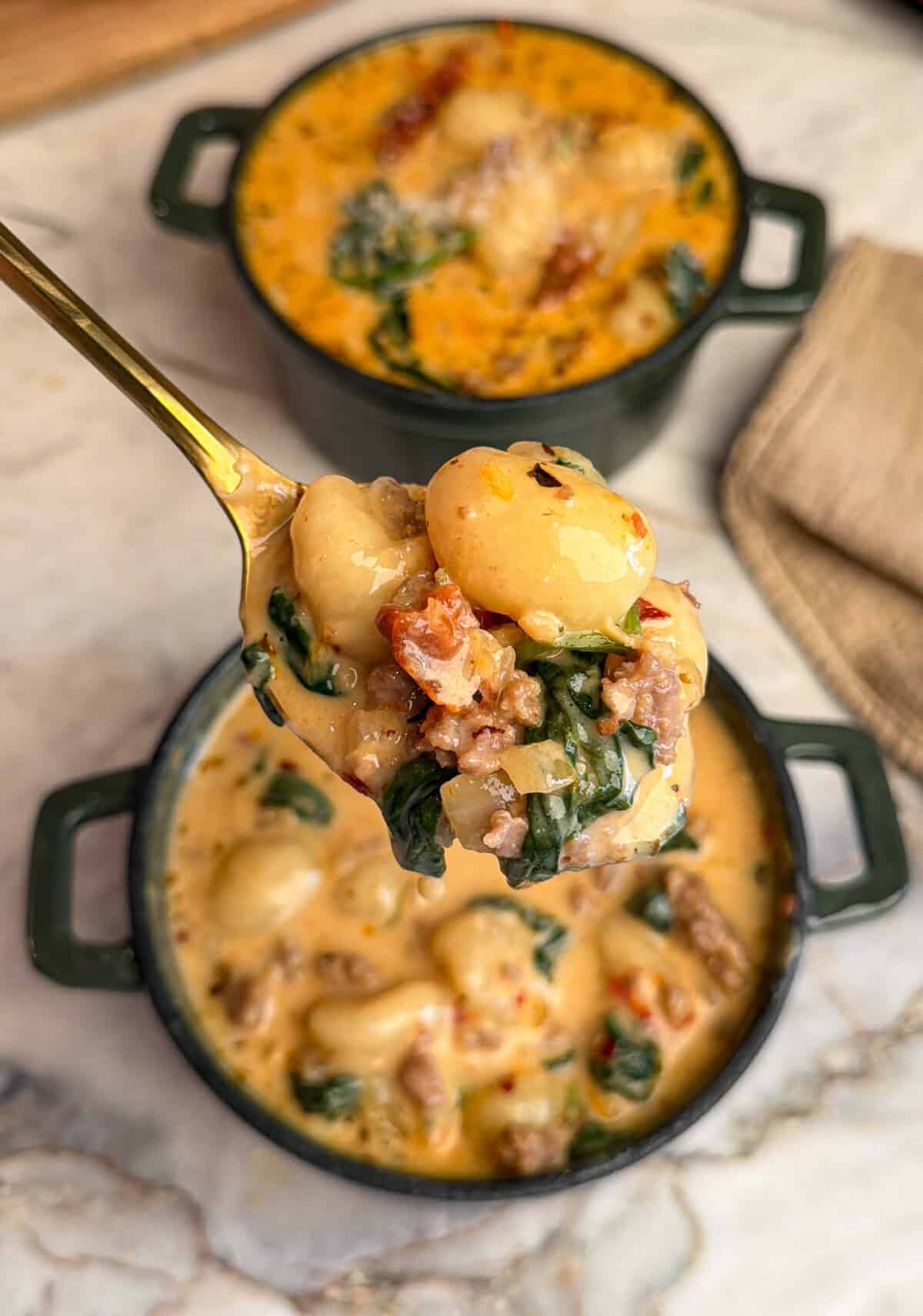 sausage and gnocchi soup