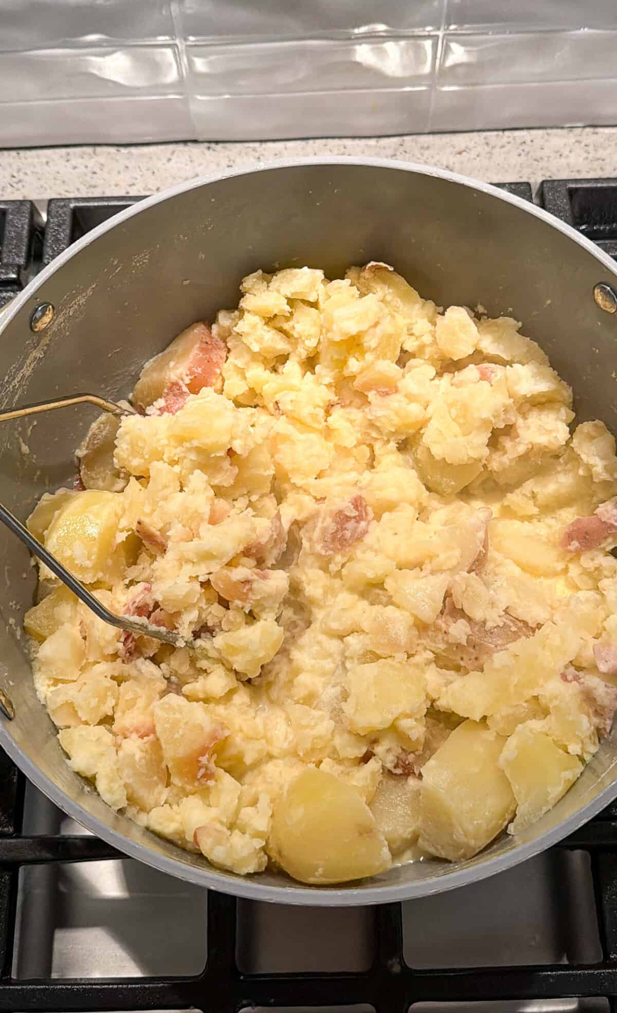 mashed red potatoes