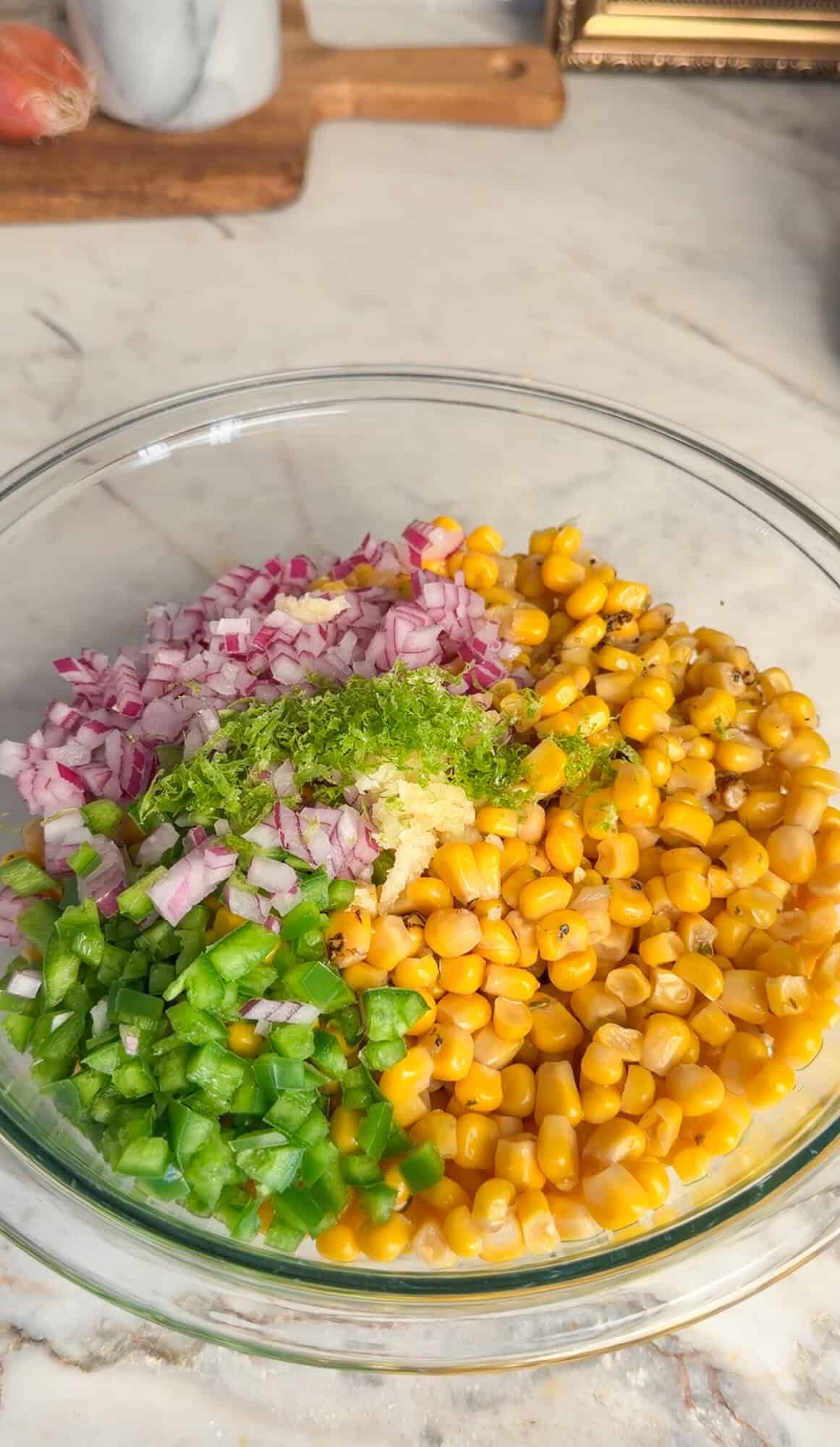 street corn salad for steak bowls