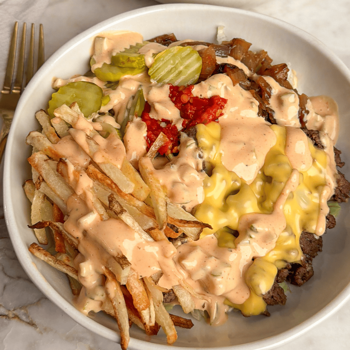 featured image for viral burger bowls (in-n-out style)