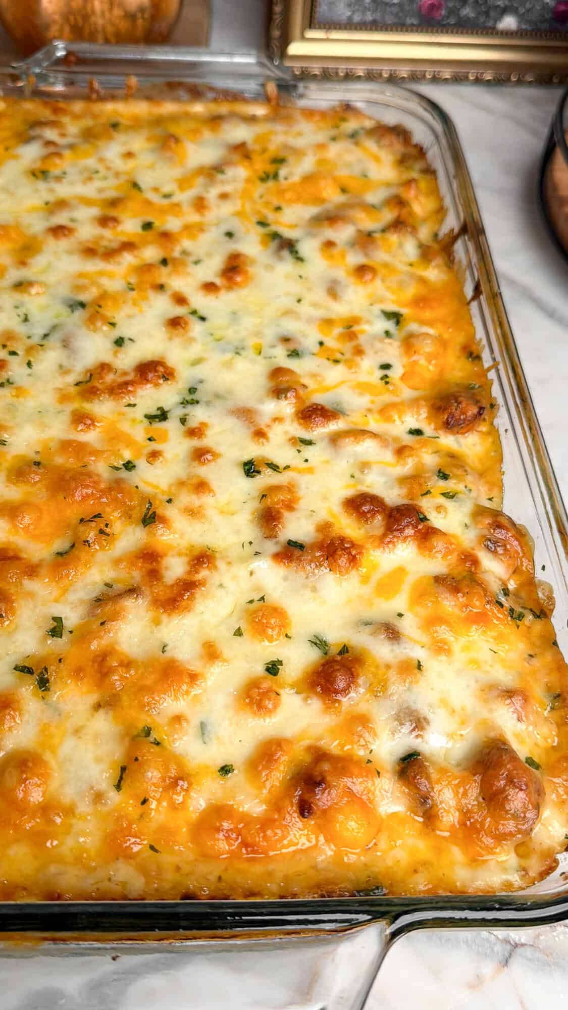 cheesy chicken and rice bake