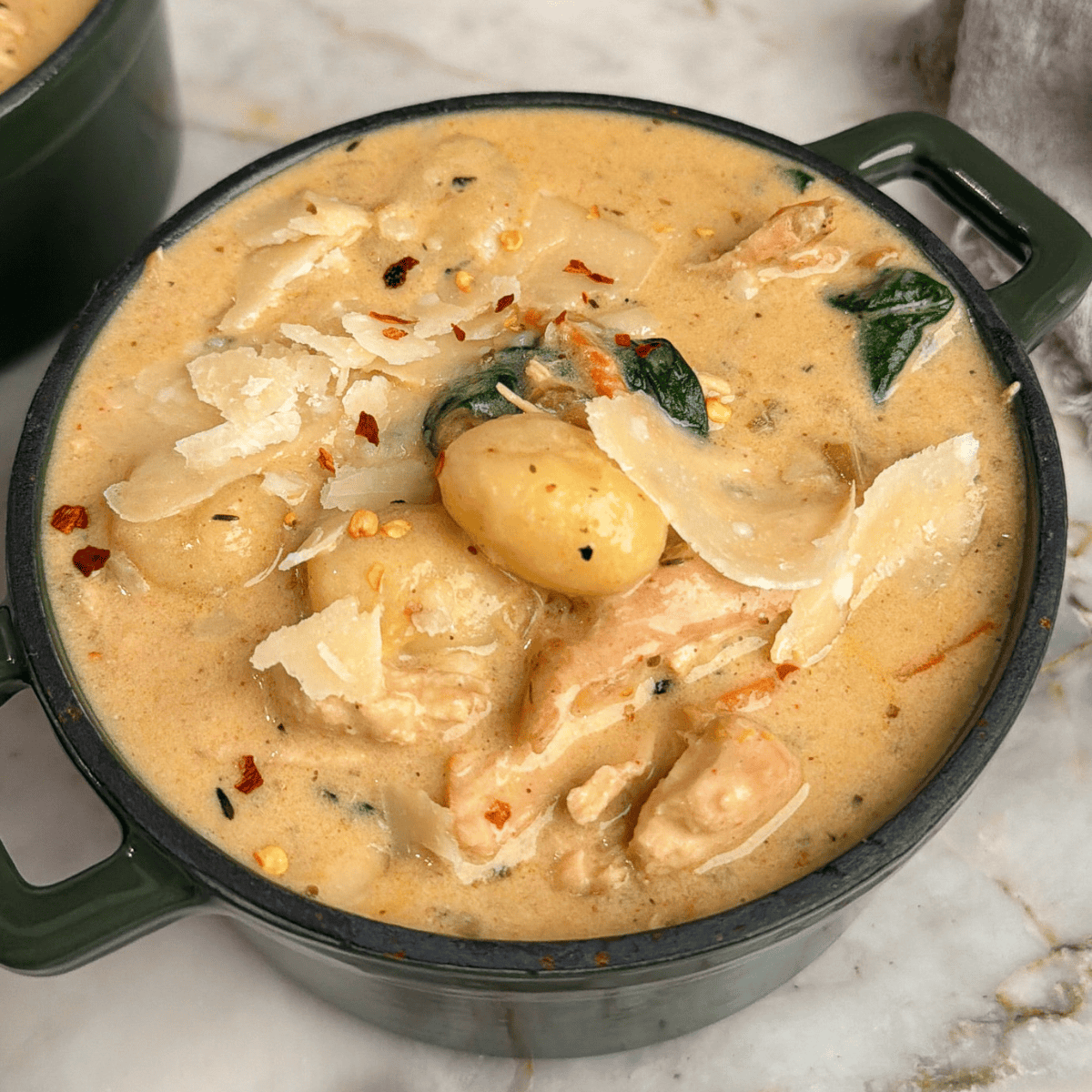 creamy chicken gnocchi soup