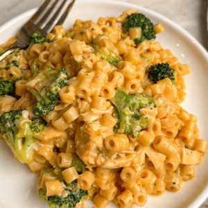featured image for broccoli cheddar pasta